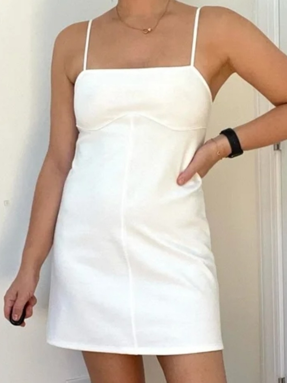 ZARA white Mini Dress